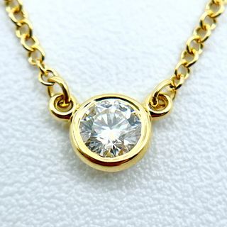 ティファニー(Tiffany & Co.)のティファニー バイザヤード ネックレス レディース ゴールド 0.18ct(ネックレス)