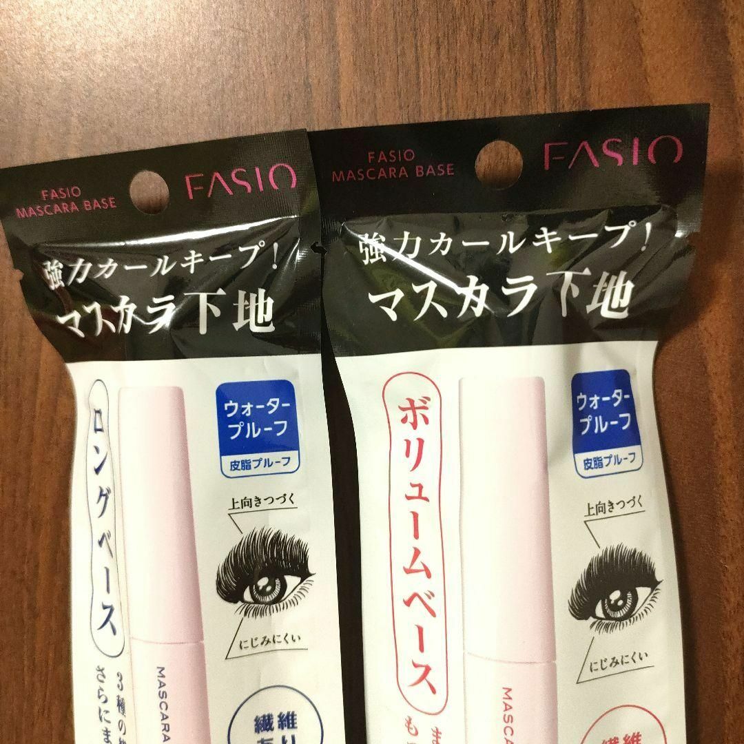 Fasio FASIO(ファシオ) マスカラ ベース ボリューム＆ロングセット 新品の通販 by ri-kan's shop｜ファシオならラクマ