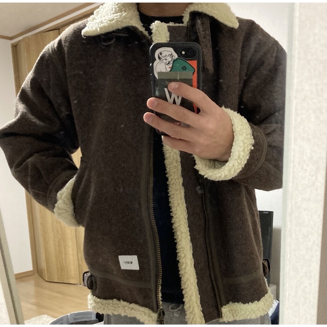 W)taps(ダブルタップス)のwtaps ovis ダブルタップス　オーヴィス　メルトンジャケット メンズのジャケット/アウター(ブルゾン)の商品写真