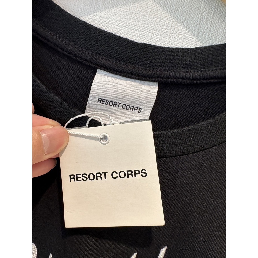 西島隆弘さん着用 resort corps Tシャツ ブラック XLサイズ 3