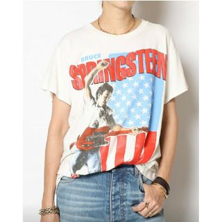 アパルトモンドゥーズィエムクラス(L'Appartement DEUXIEME CLASSE)の【MADE WORN/メイドウォーン】Burce Springsteen Tシャ(Tシャツ/カットソー(半袖/袖なし))