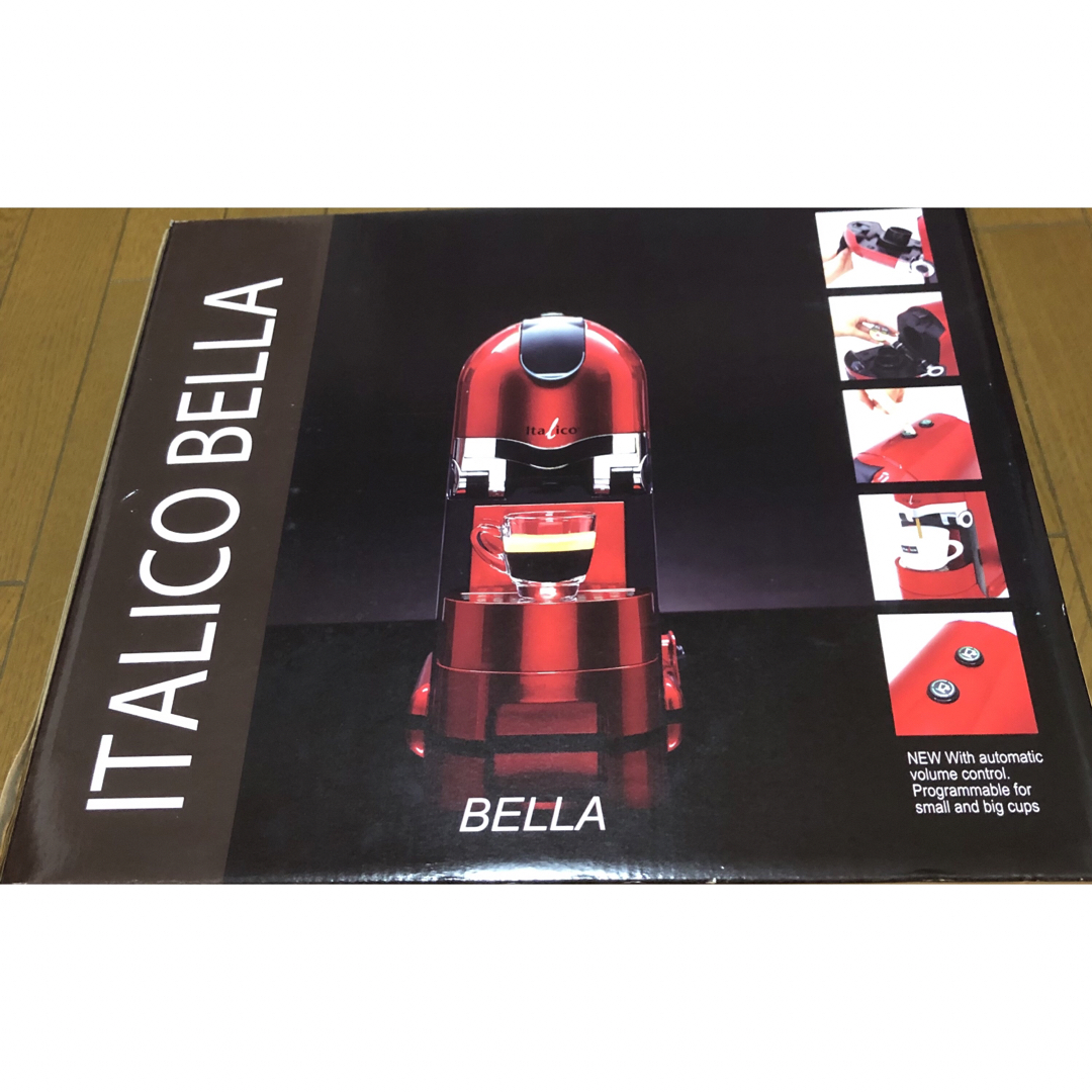 Italico Bella  本場イタリアのエスプレッソ　イタリコ未使用未開封赤