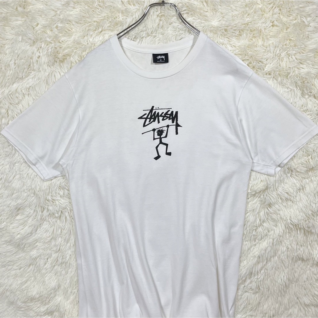 【大人気】STUSSY ステューシー  シャドーマン Tシャツ 半袖 M  黒