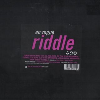 【廃盤新品未開封12inch】EN VOGUE / Riddle(その他)