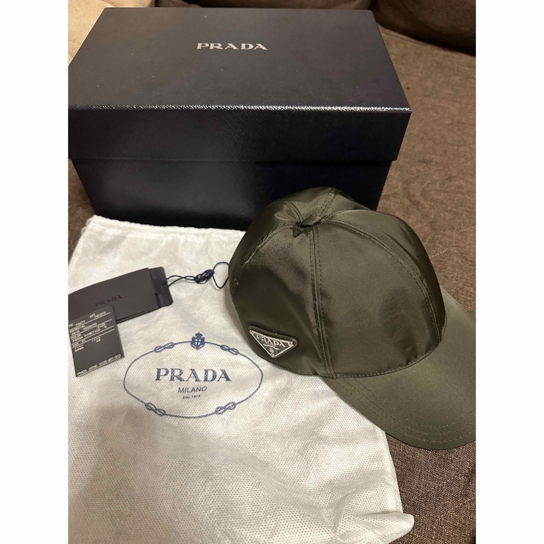 PRADA - 【最終値下げ】プラダ Re-Nylon ベースボールキャップ M