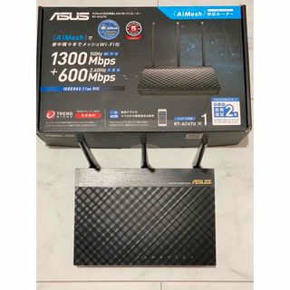 エイスース(ASUS)のASUS  RT-AC67U  無線LANルーター　Wi-Fiルーター(PC周辺機器)