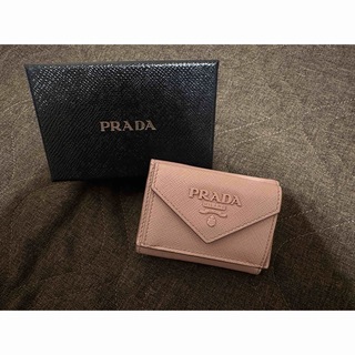 プラダ(PRADA)の【PRADA】サフィアーノ　3つ折り財布(財布)