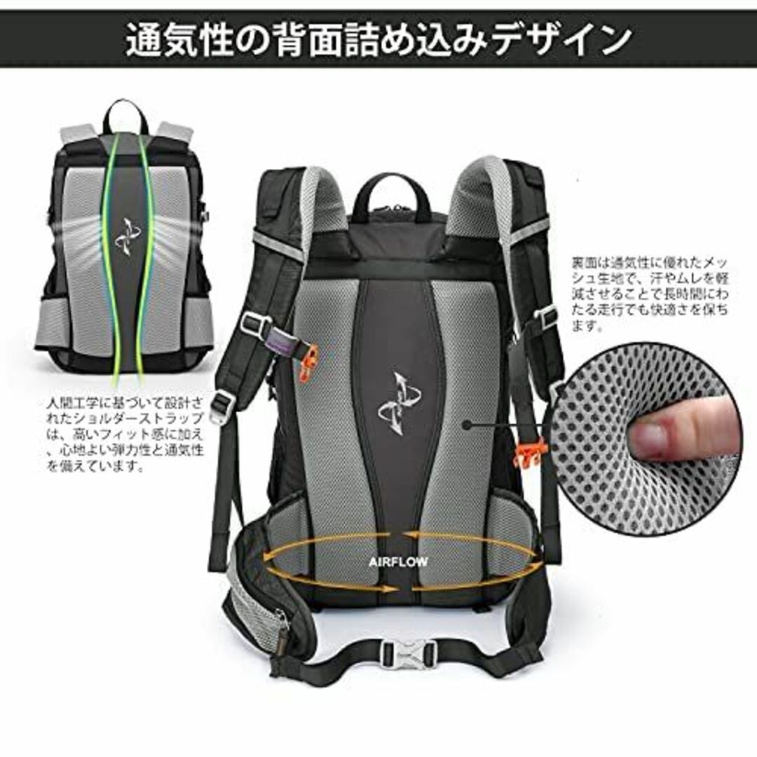 Mountaintop 登山 リュック 35L アウトドア バックパック ハイキ Mountaintop 登山 リュック 35L アウトドア バックパック ハイキ