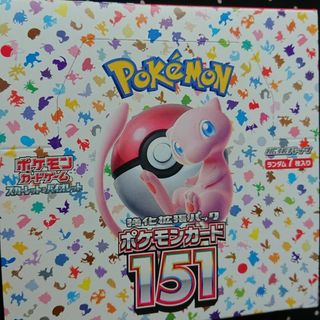 値下げ　ポケモンカードゲーム　ポケカ　151　BOX　シュリンクなし(Box/デッキ/パック)