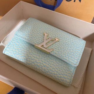 ルイヴィトン(LOUIS VUITTON)のルイヴィトンポルトフォイユ・カプシーヌ XS M81528 Vert d'Eau(財布)