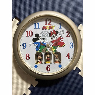 ディズニー(Disney)のミッキー　ディズニー　カラクリ時計(掛時計/柱時計)