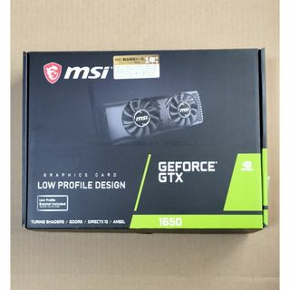 MSI GeForce GTX 1650 4GT LP(PCパーツ)