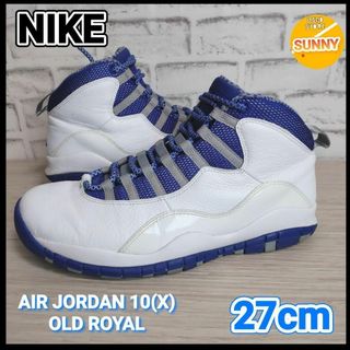 ナイキ(NIKE)のNIKE AIR JORDAN 10(Ⅹ) OLD ROYAL 27cm(スニーカー)