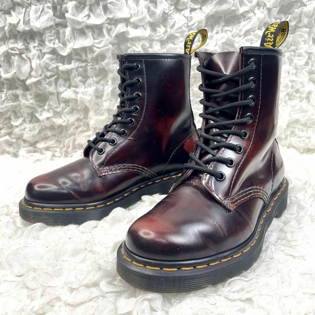 Dr.Martens ドクターマーチン 3ホール チェリーレッド　ブラウン　赤茶