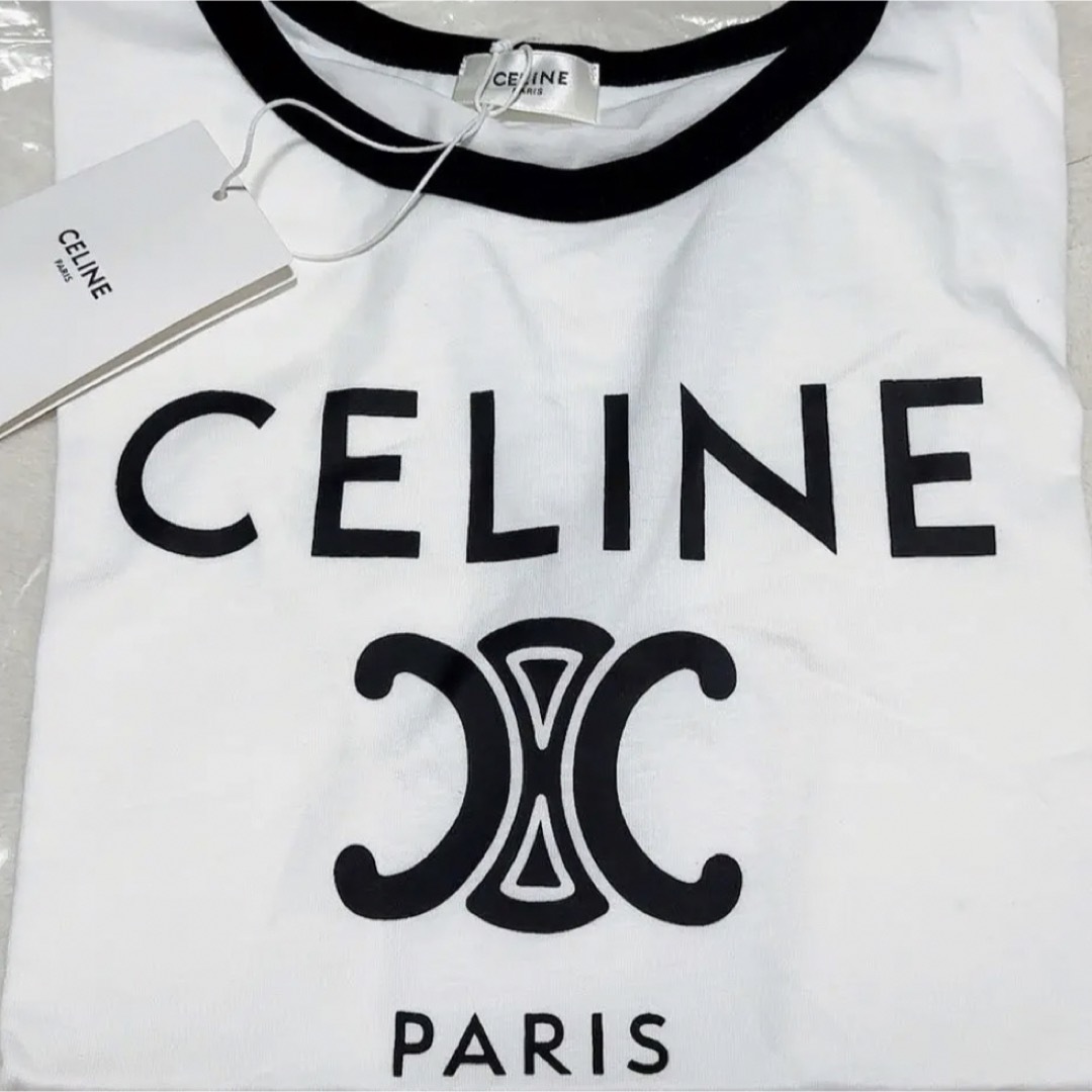 celine - CELINE セリーヌ 半袖Tシャツ Sサイズの通販 by りんか's ...