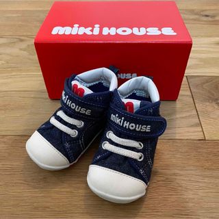 ミキハウス(mikihouse)のありさん⭐︎箱あり　mikihouse  ファーストシューズ　12.5cm(スニーカー)