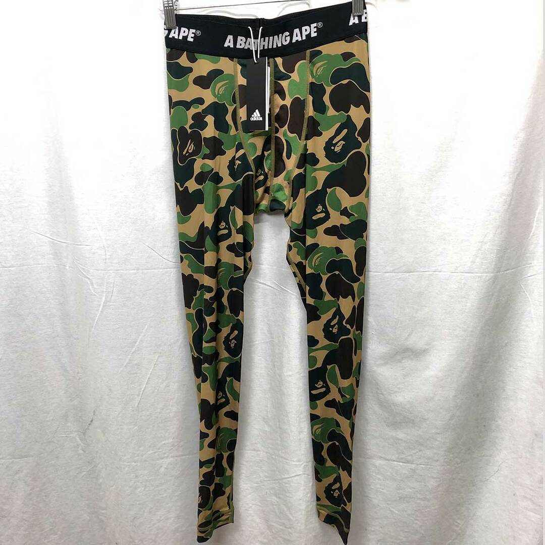 【未使用】BAPE × ADIDAS SB Tights Multicolor タイツ O マルチカラー DX2459 メンズ カモ エイプ アディダス A BATHING APE