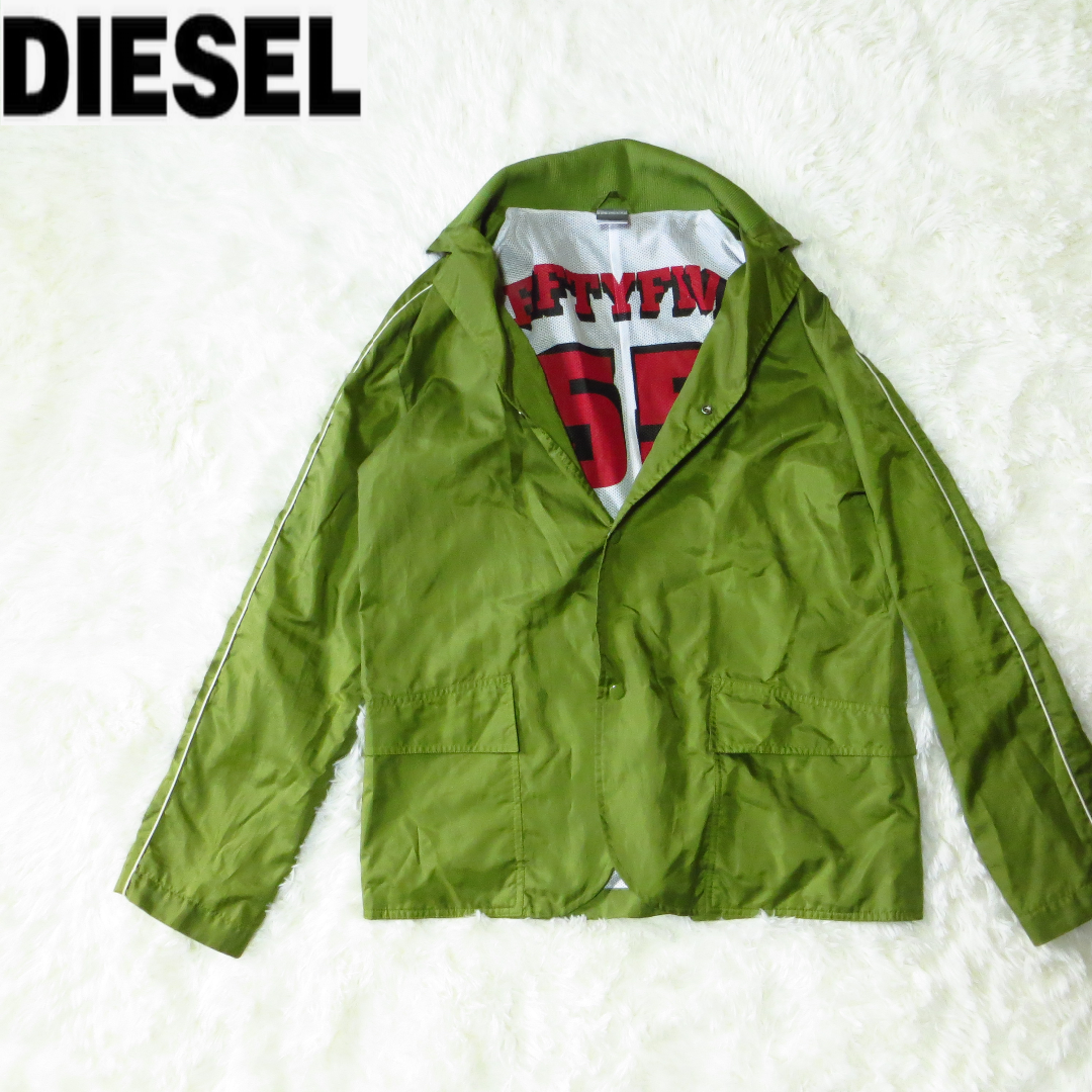 美品 DIESEL ディーゼル 55 ナイロンジャケット L