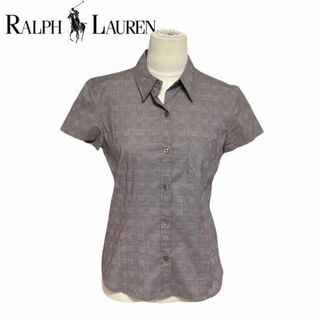 ラルフローレン(Ralph Lauren)のラルフローレン　チェック　シャツ　半袖　日本製　7(シャツ/ブラウス(半袖/袖なし))