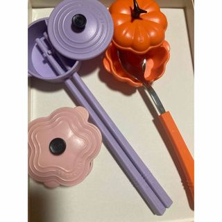 ルクルーゼ(LE CREUSET)のルクルーゼ 台湾限定 お箸 スプーン カトラリー セット(カトラリー/箸)