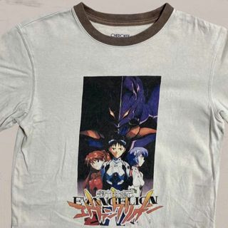 WWD リンガー Tシャツ 古着 エヴァンゲリオン　エバンゲリオン　アニメ(Tシャツ/カットソー(半袖/袖なし))