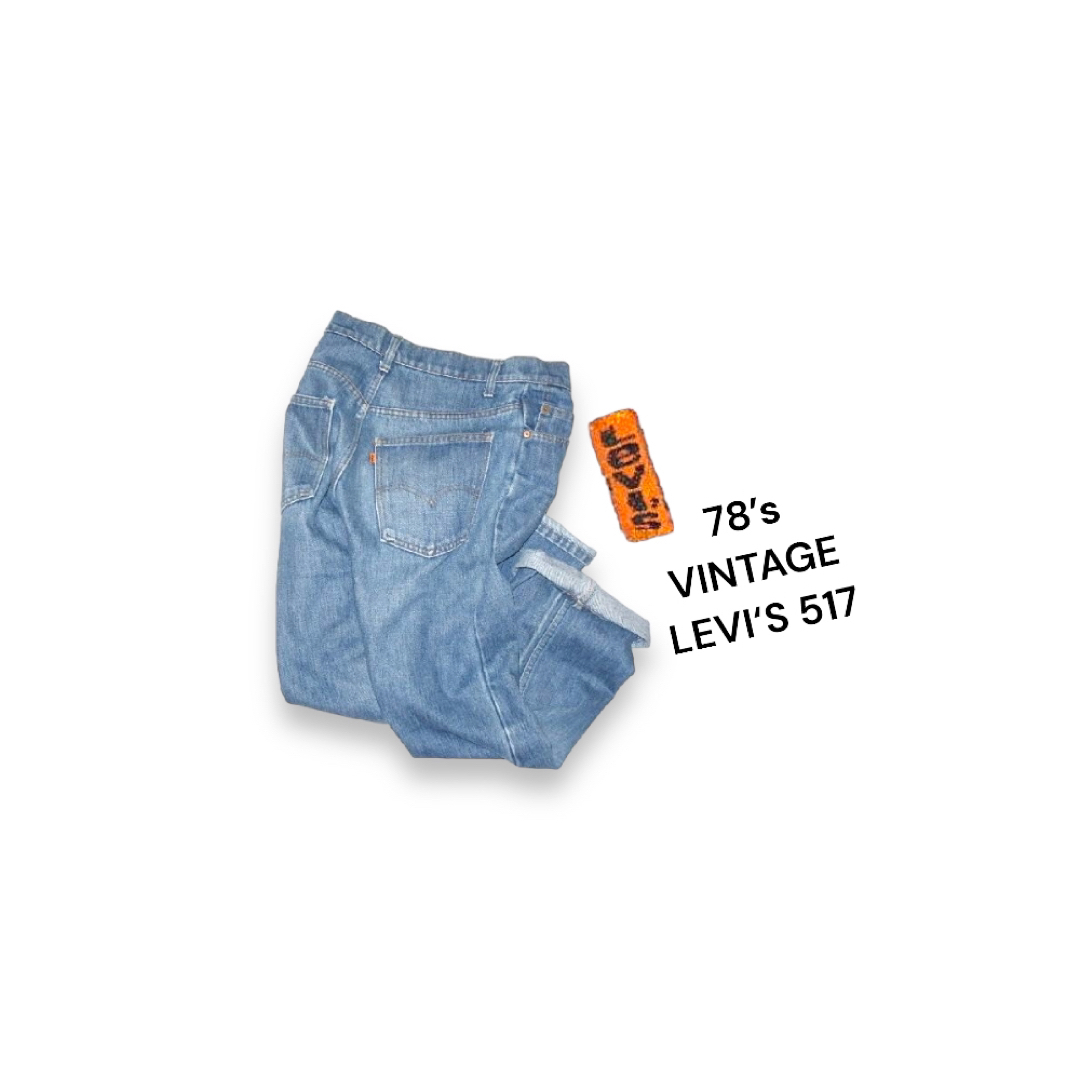 ▪️78‘s【LEVI‘S】VINTAGE ５１７ | フリマアプリ ラクマ