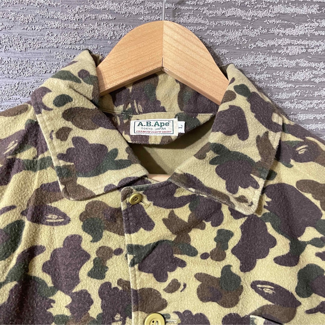 A BATHING APE s 初期 1st camo llbean L