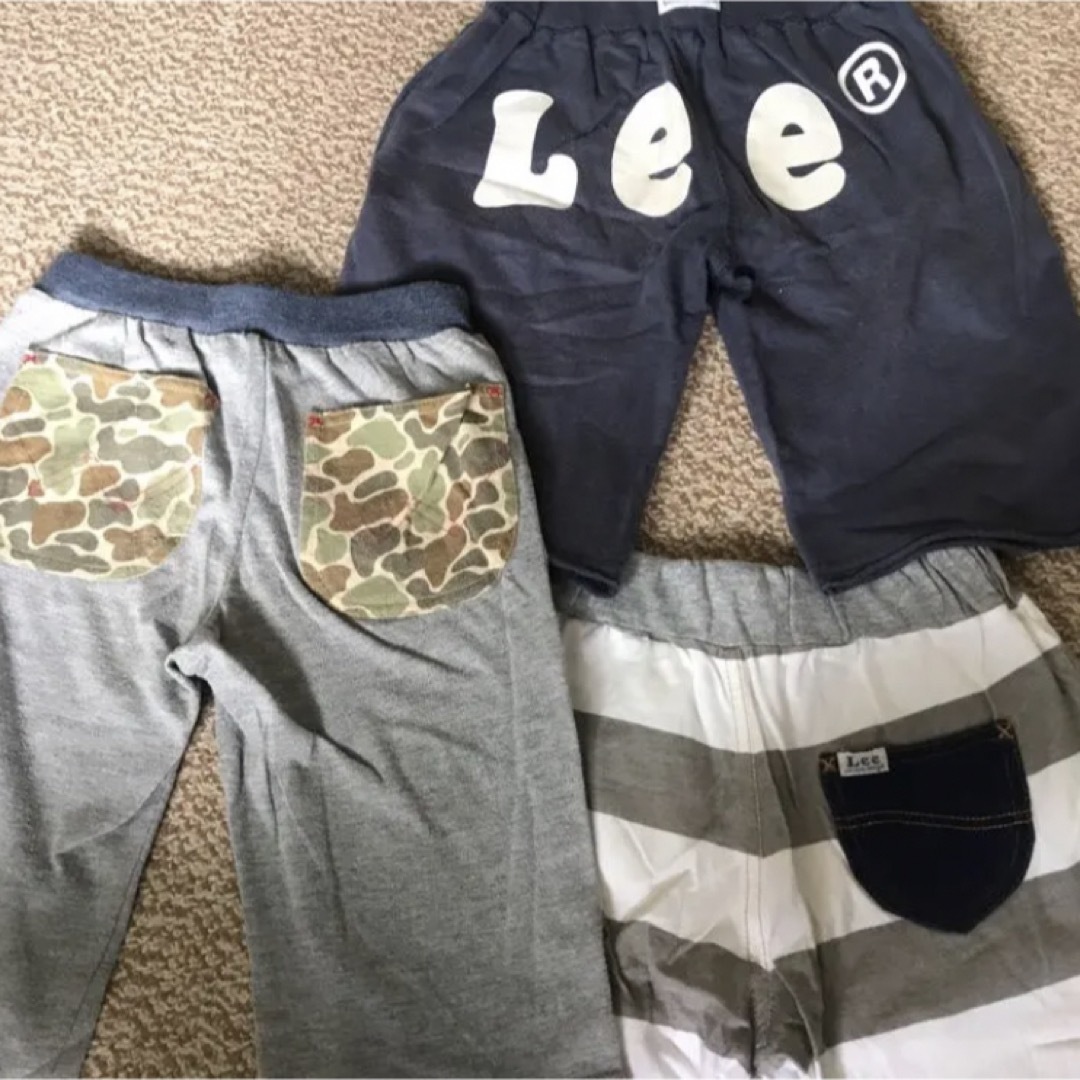 Lee(リー)のLee リー  キッズ Tシャツ 半袖 ハーフパンツ セット キッズ/ベビー/マタニティのキッズ服男の子用(90cm~)(Tシャツ/カットソー)の商品写真