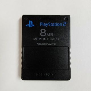 プレイステーション2(PlayStation2)のPS2 メモリーカード 純正ブラック(その他)