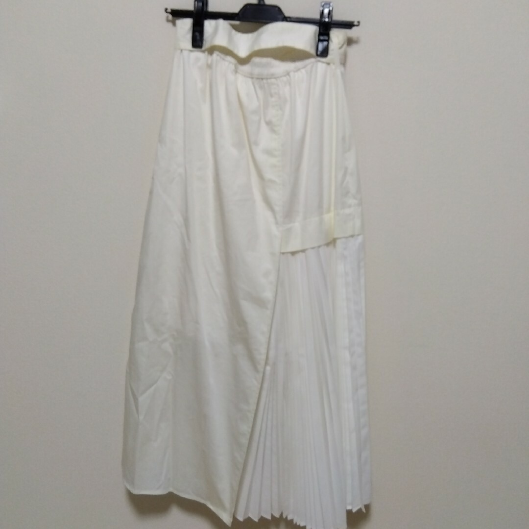ELENDEEK エレンディーク プリーツ 切替 ロング スカート サイズ02 レディースのスカート(ロングスカート)の商品写真
