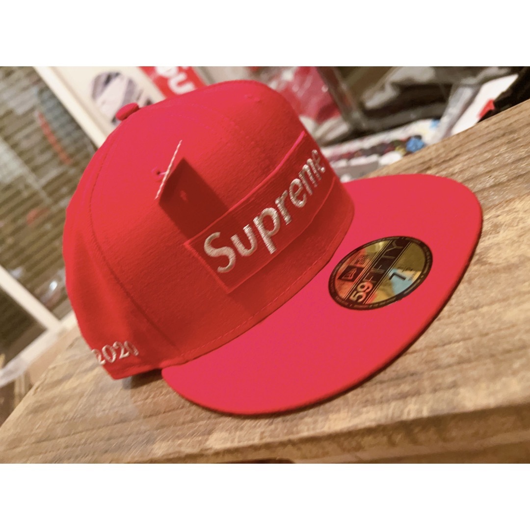 【黒 7 1/2】supreme Box Logo New Era 2020