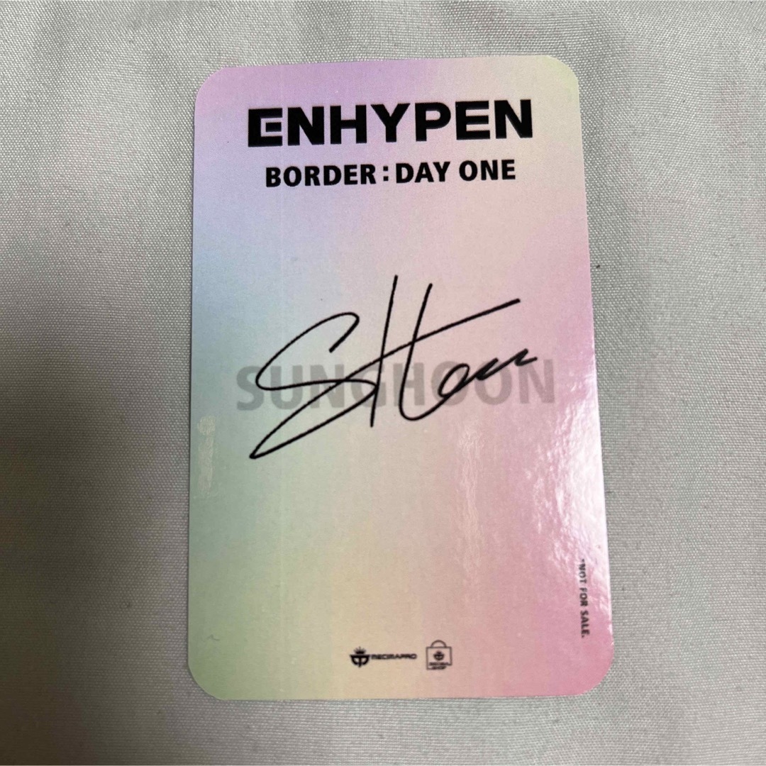 ENHYPEN DAYONE ソンフン ヨントン トレカ