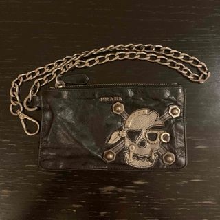 PRADA プラダ   マドラス　財布　チェーンウォレット