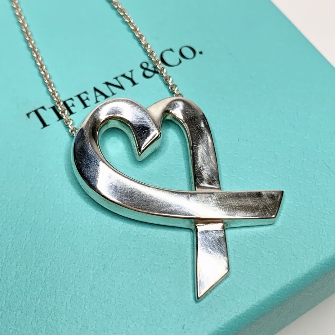 TIFFANY ラヴィングハート ネックレス