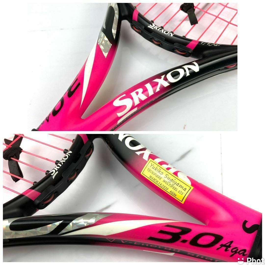 SRIXON 硬式テニス Yukiko Sugiyama 3.0age スポーツ/アウトドアのテニス(ラケット)の商品写真