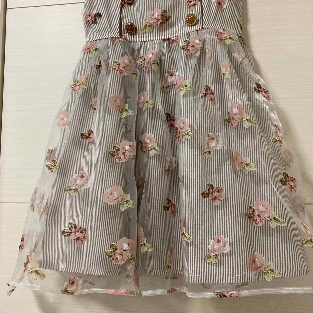 LIZ LISA - タグ付き未使用 LIZ LISA ワンピース シフォン 薔薇 LIZ LISA - タグ付き未使用 LIZ LISA ワンピース シフォン 薔薇