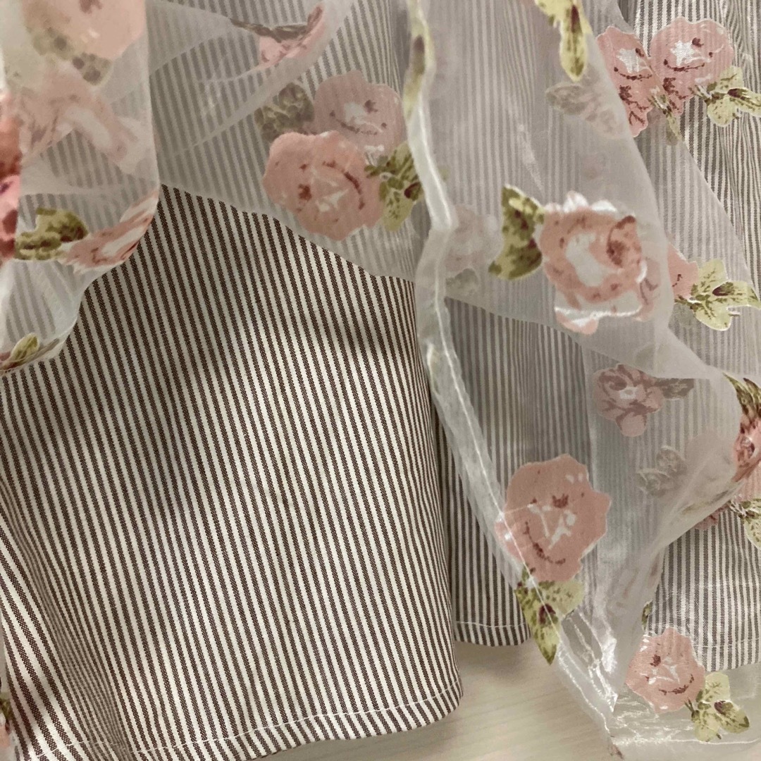 LIZ LISA - タグ付き未使用 LIZ LISA ワンピース シフォン 薔薇 LIZ LISA - タグ付き未使用 LIZ LISA ワンピース シフォン 薔薇