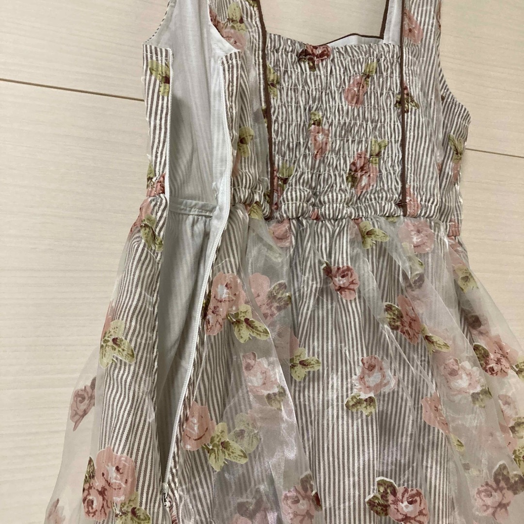 LIZ LISA - タグ付き未使用 LIZ LISA ワンピース シフォン 薔薇 LIZ LISA - タグ付き未使用 LIZ LISA ワンピース シフォン 薔薇