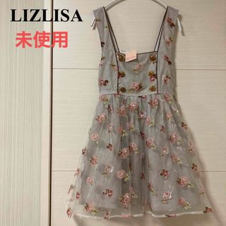LIZ LISA - タグ付き未使用 LIZ LISA ワンピース シフォン 薔薇 LIZ LISA - タグ付き未使用 LIZ LISA ワンピース シフォン 薔薇