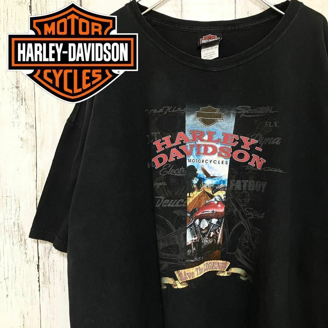 Harley Davidson - ハーレーダビッドソンヴィンテージtシャツ半袖05年