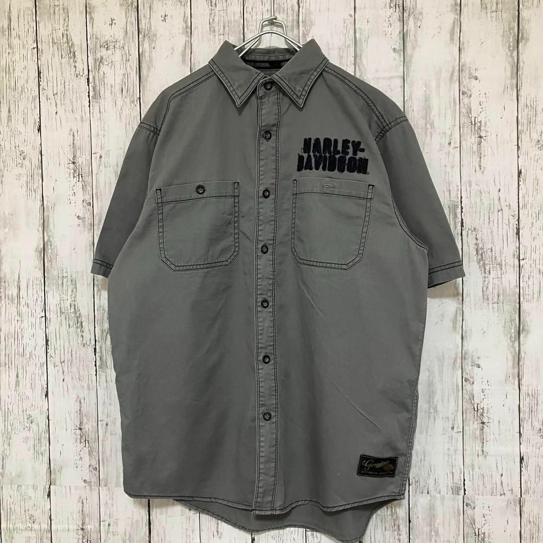Harley Davidson - ハーレーダビッドソン90sヴィンテージシャツ半袖