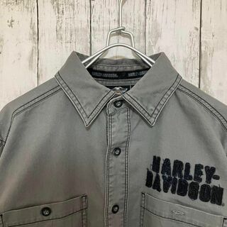 Harley Davidson - ハーレーダビッドソン90sヴィンテージシャツ半袖 