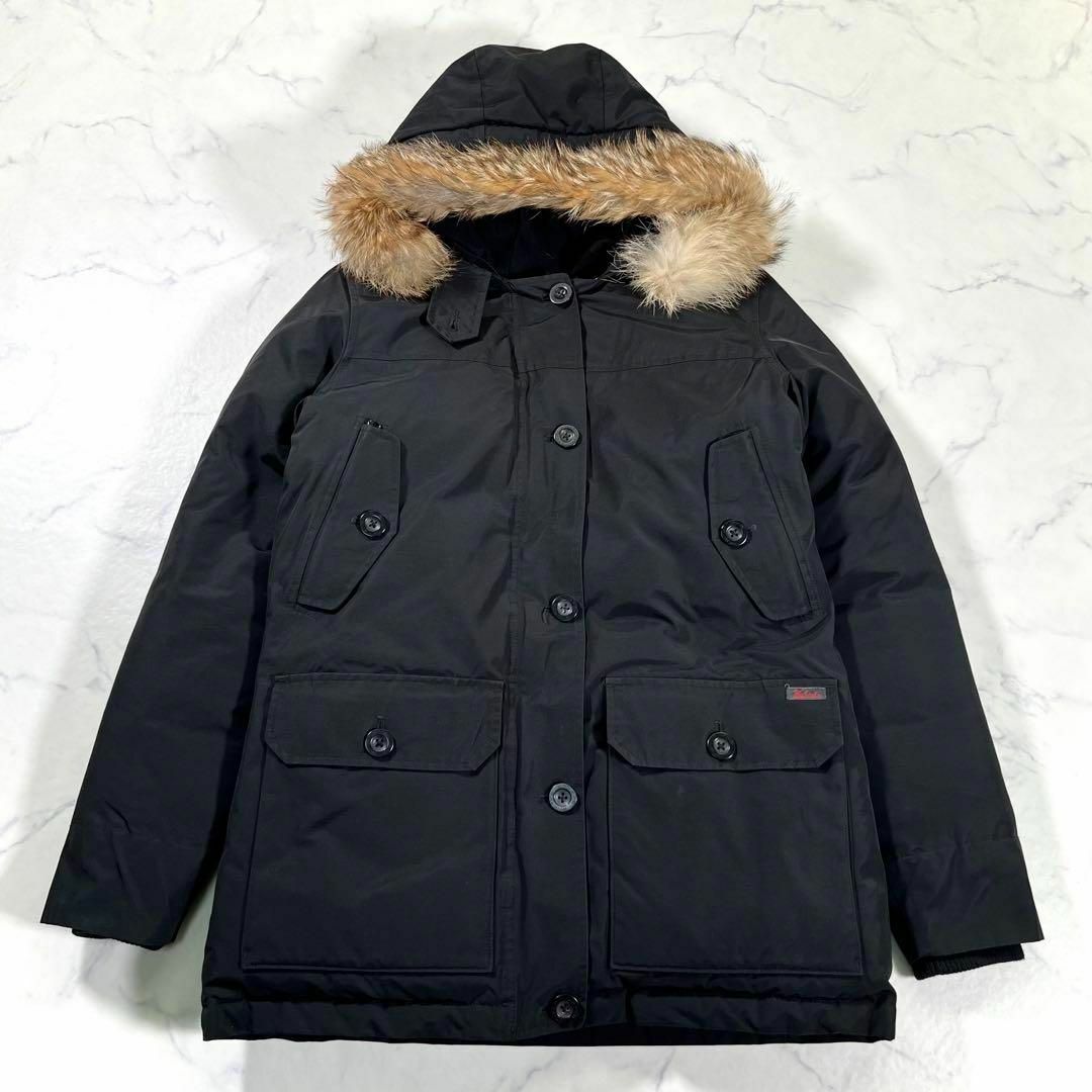 【極美品】WOOLRICH ウールリッチ　アークティックパーカー　ダウンコートカラー　ブラック