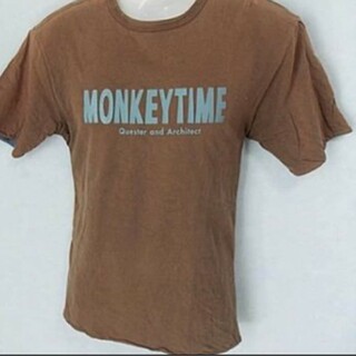 モンキータイム(MONKEY TIME（UNITED ARROWS）)のブラウン T-シャツ 貴重(Tシャツ/カットソー(半袖/袖なし))