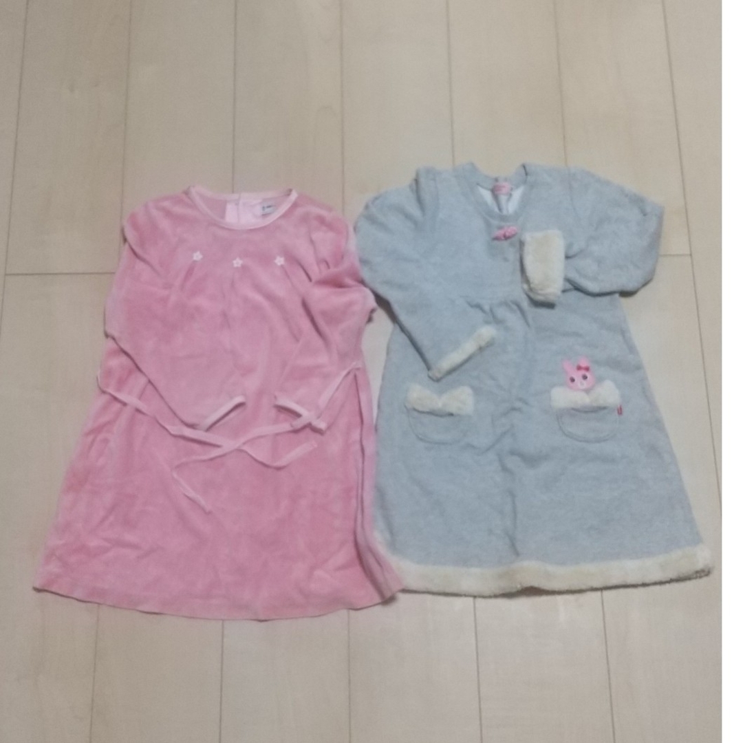 mikihouse(ミキハウス)のミキハウス  ホットビスケッツ  110  セット キッズ/ベビー/マタニティのキッズ服女の子用(90cm~)(Tシャツ/カットソー)の商品写真