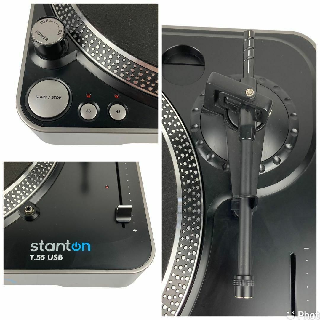 【美品/廃盤品】STANTON T.55 USB ターンテーブル DJ機器 5