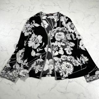 LEONARD - 【極美品】LEONARD レオナール カンカン素材 総柄