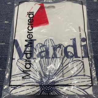 Mardi Mercrediマルディメクルディ Tシャツ アイボリーネイビー(Tシャツ(半袖/袖なし))