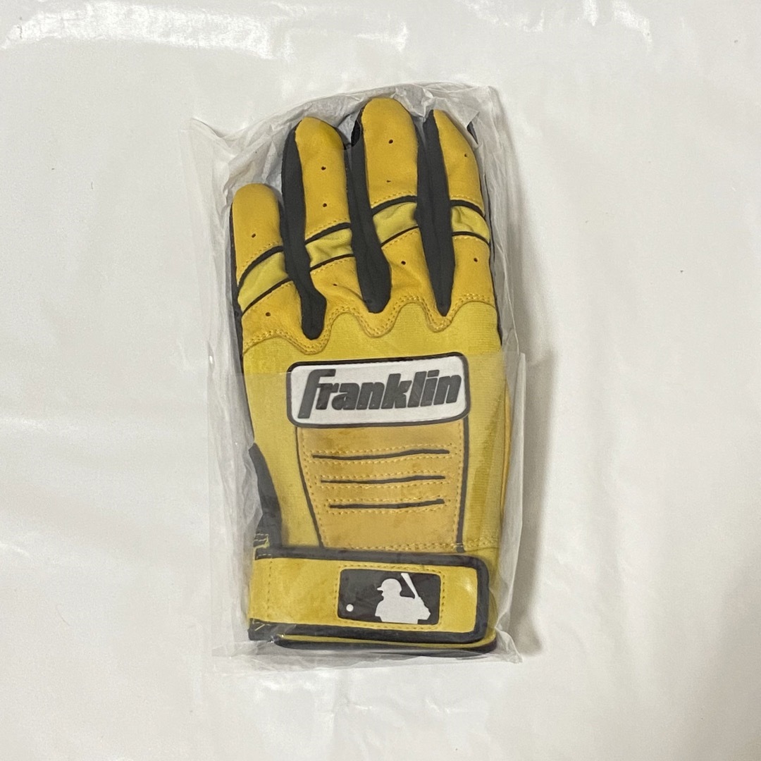 Franklin Custom CFX Pro 黄色×黒色 Sサイズ バッテ-