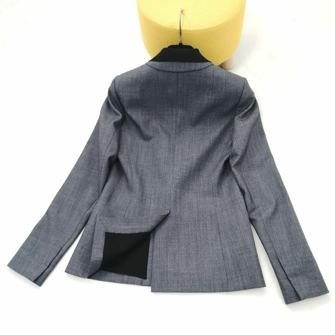theory(セオリー)の極美品✨ セオリー　テーラードジャケット　美シルエット　0　グレー　定番 レディースのジャケット/アウター(テーラードジャケット)の商品写真